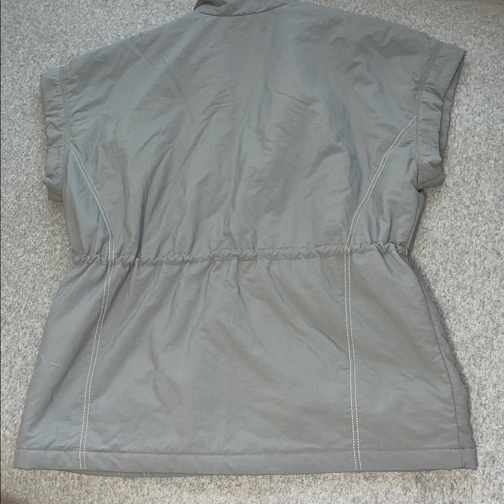 Fabletics Zip Drawstring Vest Womens Large Athlet… - image 8